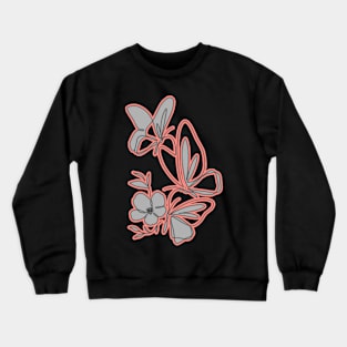 pretty butterfly digital art Crewneck Sweatshirt